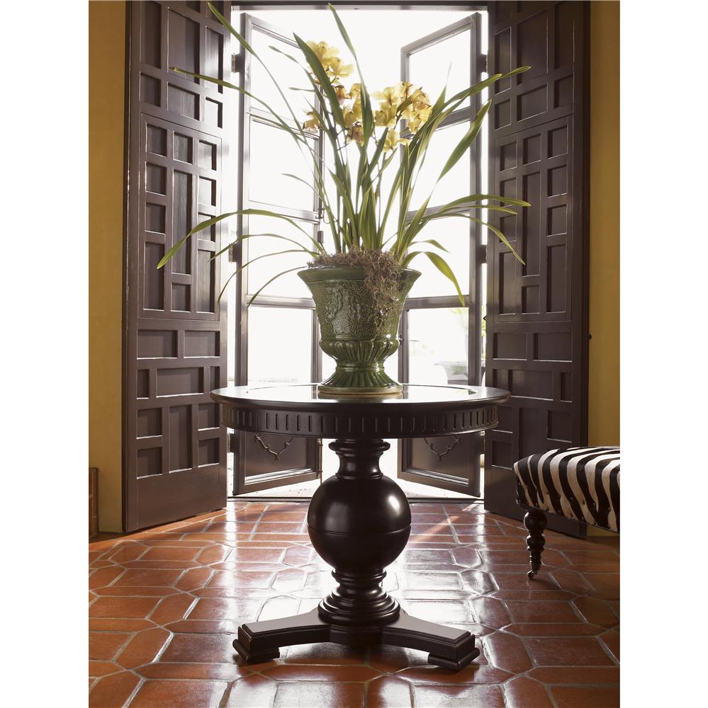 Tommy Bahama Home Kingstown 619924 Marigot Center Table with Antiqued Mirror Top Baer's